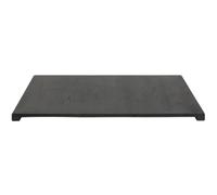 Plateau de table entre Woood Tablo Lungo Noir 5x150x120 cm