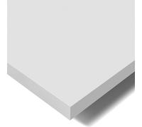 Plateau de table POKAR 2,5 cm Plateau pour bureau, Taille:140x70, Couleur:Gris clair