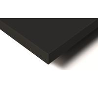 Plateau de table POKAR 2,5 cm Plateau pour bureau, Taille:175x80, Couleur:Noir