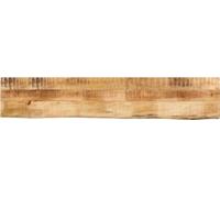 Plateau de table pratique 160x20x2,5 cm Bord d'arbre bois massif Bois de manguier rugueux - Plateaux de table ,design Möbel 3392723 1parcel