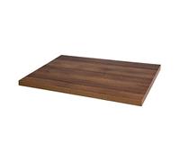 Plateau de table rectangulaire pré-percé Bolero chêne rustique 700mm