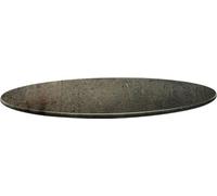 Plateau de table rond Topalit Smartline en béton 80 cm