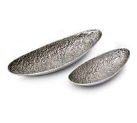 Plateau décoratif en métal Fila - Lot de 2 Argent G
