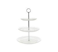 Plateau décoratif en verre à 3 niveaux (Ø25, 20 et 15 cm) - -