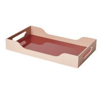Plateau décoratif SWELL 34 cm, marron, bois, Printworks