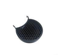 Plateau d'égouttage à café 8 mm de profondeur - Profil bas - Pour protection de comptoir - Noir - 19 x 12 cm
