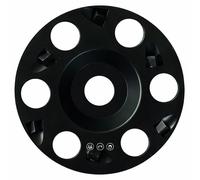 Plateau Diamanté Polycristallin D. 125 x Al. 22.23 x Ht. 4 mm - Pour Surfacage des Colles, Vernis et Résines - Diamwood