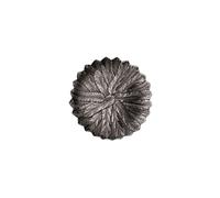Plateau en aluminium argent - Chehoma, Plumes - 46x46x2 cm