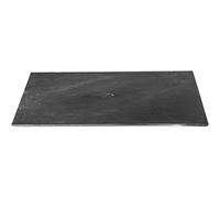 Plateau en ardoise Lacor 20x30x0,5 cm Noir TU