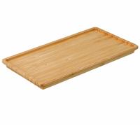 Plateau En Bambou Kinto Leaves To Tea 27,5 Cm X 14,5 Cm