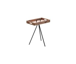 Plateau en bois de pin recy eige, de service, léger - Chehoma, Utah - 45x35x58 cm