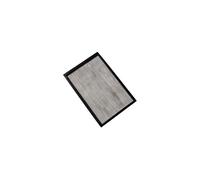 Plateau en bois noir et blanc, rectangulaire, 1 kg - Chehoma, Rectangulaire - 46x30x3 cm