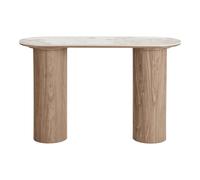 Plateau en céramique House Nordic Athens Console Marron 40x120x78 cm