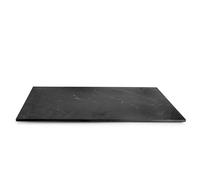 Plateau en marbre White Nord Lacor Noir 32,5x17,6 cm (GN 1/3)
