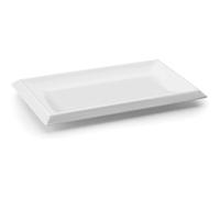 LACOR - 63531 - Plateau rectangulaire en mélamine Classic 26 x 16 x 2 cm - Blanc