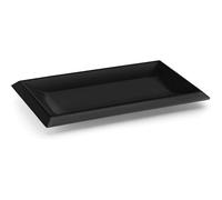Plateau en mélamine clasica Lacor 30x22x2 cm Noir TU