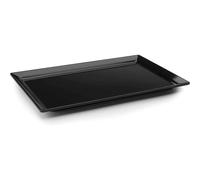 Plateau en mélamine clasica Lacor 70x30x2 cm Noir TU