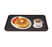 Plateau en plastique, plateau de service de 39x28cm plateau rectangulaire de nourriture de Style japonais pour la maison, hôtel, restaurant, restaurant de restauration rapide etc.