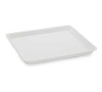 Plateau en Plexiglas gastronorme GN 1/2 325x265x17mm Blanc
