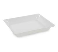 Plateau en Plexiglas gastronorme GN 1/2 325x265x50mm Blanc Matériel CHR Pro 1