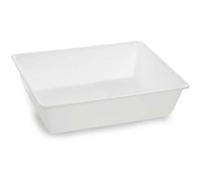 Plateau en Plexiglas gastronorme GN 1/2 325X265X80mm Blanc Matériel CHR Pro 1