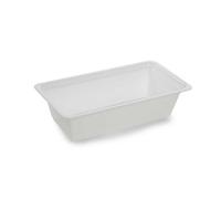 Plateau en Plexiglas gastronorme GN 1/3 325x176x80mm Blanc