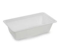 Plateau en Plexiglas gastronorme GN 1/3 325x176x80mm Blanc Matériel CHR Pro 1