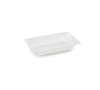 Plateau en Plexiglas gastronorme GN 1/4 265x162x50mm Blanc