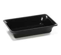 Plateau en Plexiglas gastronorme GN 1/4 265x162x50mm Noir Matériel CHR Pro Noir