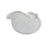 Plateau en résine de Silicone pour animaux, moule à faire soi-même, pour la décoration de la maison et la pâtisserie, créer des décorations pour la maison en forme d ' animaux, en Silicone de qualité