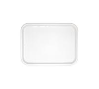 PLATEAU FAST FOOD EN PLASTIQUE OLYMPIA BLANC 345 X 265MM