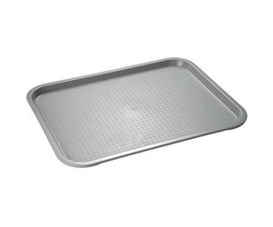 Plateau FAST FOOD, (L)450 x (P)355 mm, gris