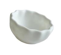 Plateau fourre-tout à bijoux pour entrée, bol festonné mat pour boucles d ' oreilles, bracelets, colliers, plateau de rangement décoratif pour bijoux, bol fourre-tout festonné mat, organisateur de de