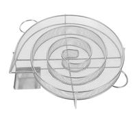 Plateau Fumoir Rond en Acier Inoxydable, Générateur Froid Barbecue