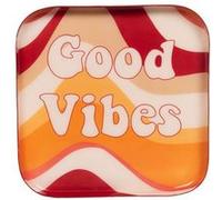 Plateau Good Vibes 20x20 cm - Amadeus - Orange -