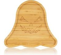 Plateau Halloween en Bambou Gravé - Festif et Durable