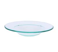 Plateau Huile Essentielle Ambiance Noël, Verre Transparent 10x10x2cm | Surface Lisse, Coins Arrondis, Réutilisable, pour Salon de Beauté, Spa, Cire ou Masque