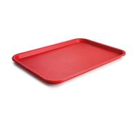 Plateau Lacor Fast Food Rouge 35x27 cm