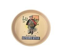 Plateau métallique rond Lu 30 cm