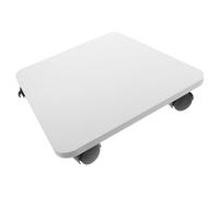 Plateau Mobile pour Plantes à Roues, Base Tournante Plastique Blanche | Déplacement Facile, pour Pots de Fleurs et Plantes en Intérieur, Collecte D’eau Intégrée, Jardin