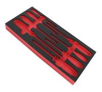 Plateau mousse vide pour module - FACOM - PM.MODA1 - Pour 8 tournevis protwist