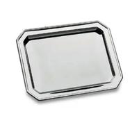 Plateau octogonal Lacor 37x27 cm Argenté TU