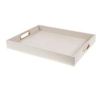 Plateau Opaline taupe 30x40 cm - Amadeus - Gris - Beige G