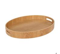 Plateau oval 43x33,5cm peuplier - 5five