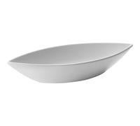 Plateau oval en mélamine clasica Lacor Blanc 32x12x6 cm