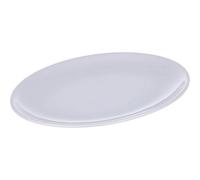 Plateau oval en mélamine Lacor 280X200X24 mm Noir TU