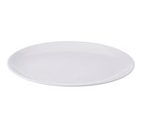 Plateau oval en mélamine Lacor 360x285x27 mm Noir TU