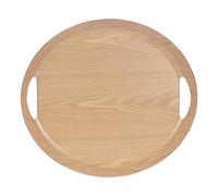 Plateau ovale 46x41 cm naturel