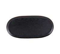 Plateau ovale bois 31x15 cm