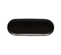 Plateau ovale Costa Nova Nótos (x6) Noir 25,3x9,5x2,7 cm
